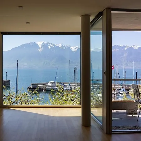 Lakeside-apartment-1 Grand Familial Avec Terrasses Et Vue Panoramique 브베