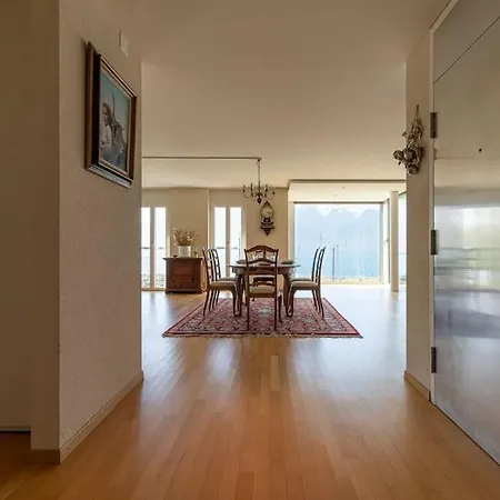 Lakeside-apartment-1 Grand Familial Avec Terrasses Et Vue Panoramique 브베