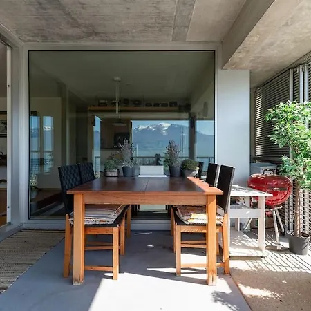 Lakeside-apartment-1 Grand Familial Avec Terrasses Et Vue Panoramique 아파트 *