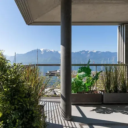 Lakeside-apartment-1 Grand Familial Avec 2 Terrasses Et Vue Panoramique Appartement Vevey