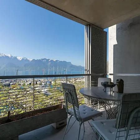 Lakeside-apartment-1 Grand Familial Avec 2 Terrasses Et Vue Panoramique * Vevey