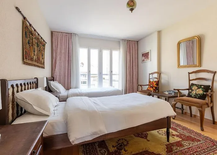 Lakeside-apartment-1 Grand Familial Avec 2 Terrasses Et Vue Panoramique * 沃韦