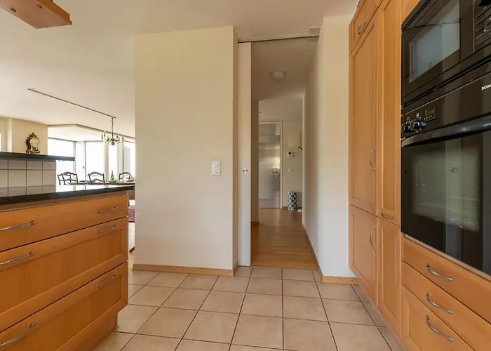 Lakeside-apartment-1 Grand Familial Avec 2 Terrasses Et Vue Panoramique 公寓 沃韦